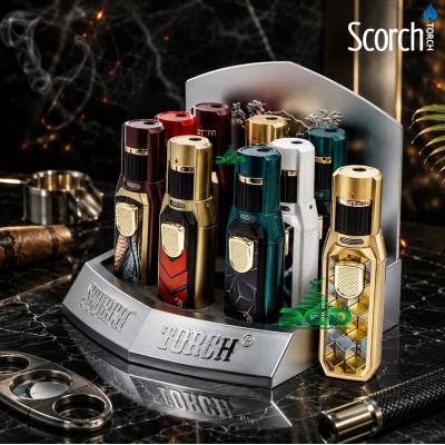 SCORCH TORCH SINGLE FLAME ASST. COLORS STDS248 - 9CT/ DISPLAY